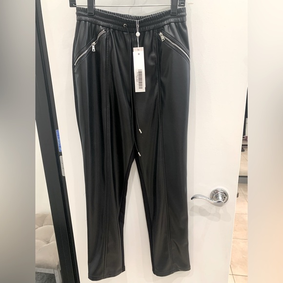 Jonathan Simkhai faux, leather pants